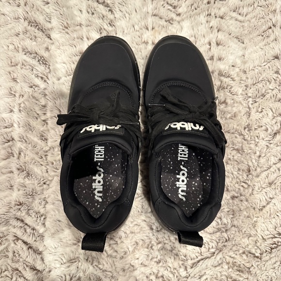 Snibbs Spacecloud 2.0 Black Speckle Non Skid Work Sneaker Women's size 8 - Picture 5 of 7